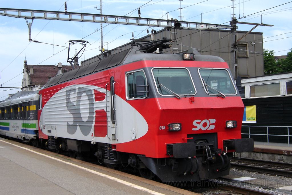 1201-0026-090706.jpg - SOB Re 446.018-4 / Rapperswil 9.7.2006