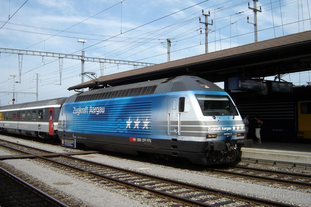 1201-0039-090706.jpg - SBB-CFF Re 460.024-3 "Rheintal" / Pfäffikon SZ 9.7.2006