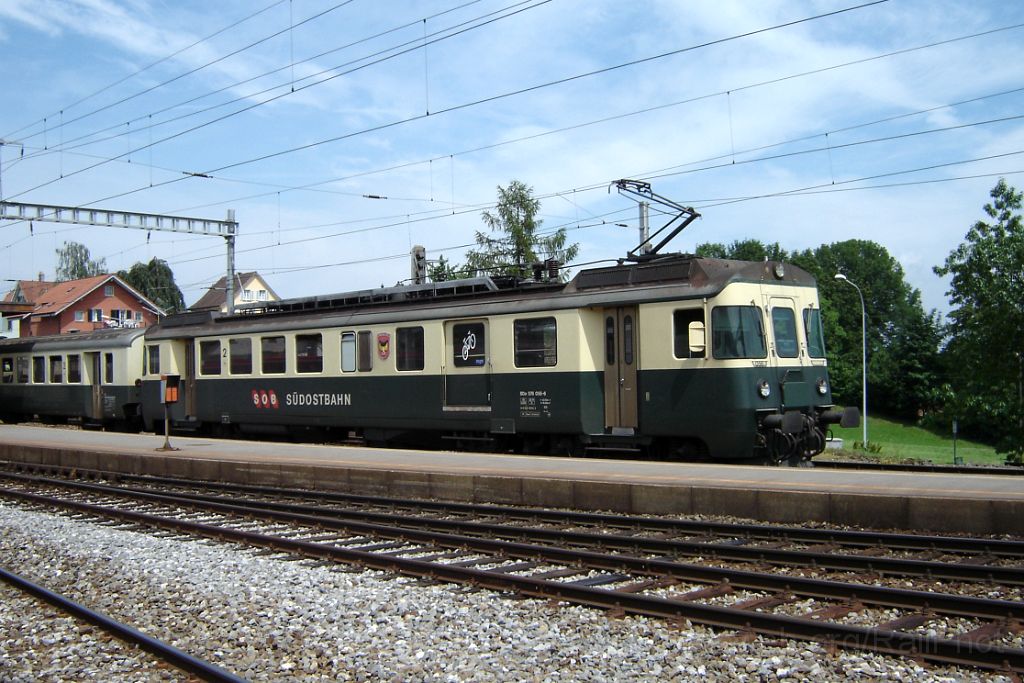 1201-0047-090706.jpg - SOB BDe 576.056-6 "Sattel" / Samstagern 9.7.2006