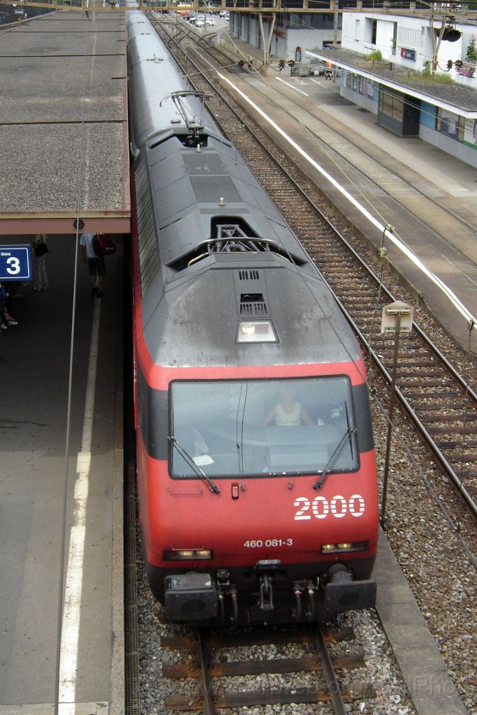 1202-0027-090706.jpg - SBB-CFF Re 460.081-3 "Pfänder" / Thalwil 9.7.2006