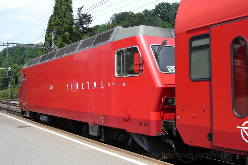 1202-0046-090706.jpg - SZU Re 456.546-1 / Langnau-Gattikon 9.7.2006