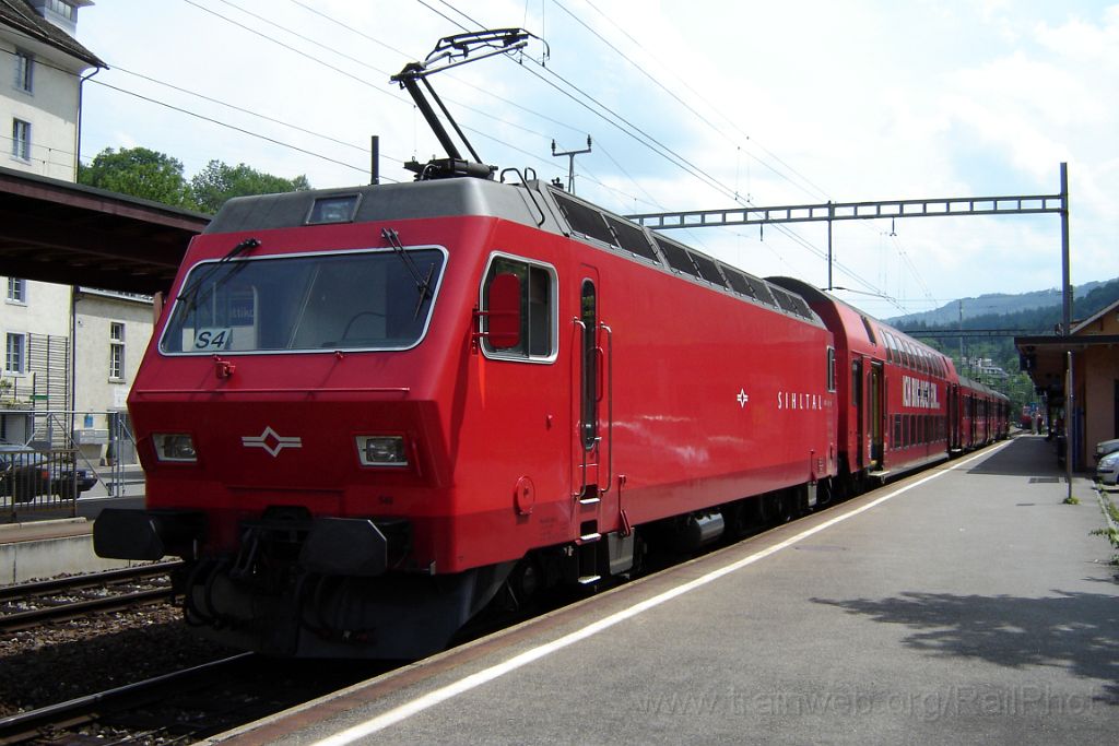 1202-0048-090706.jpg - SZU Re 456.546-1 / Langnau-Gattikon 9.7.2006