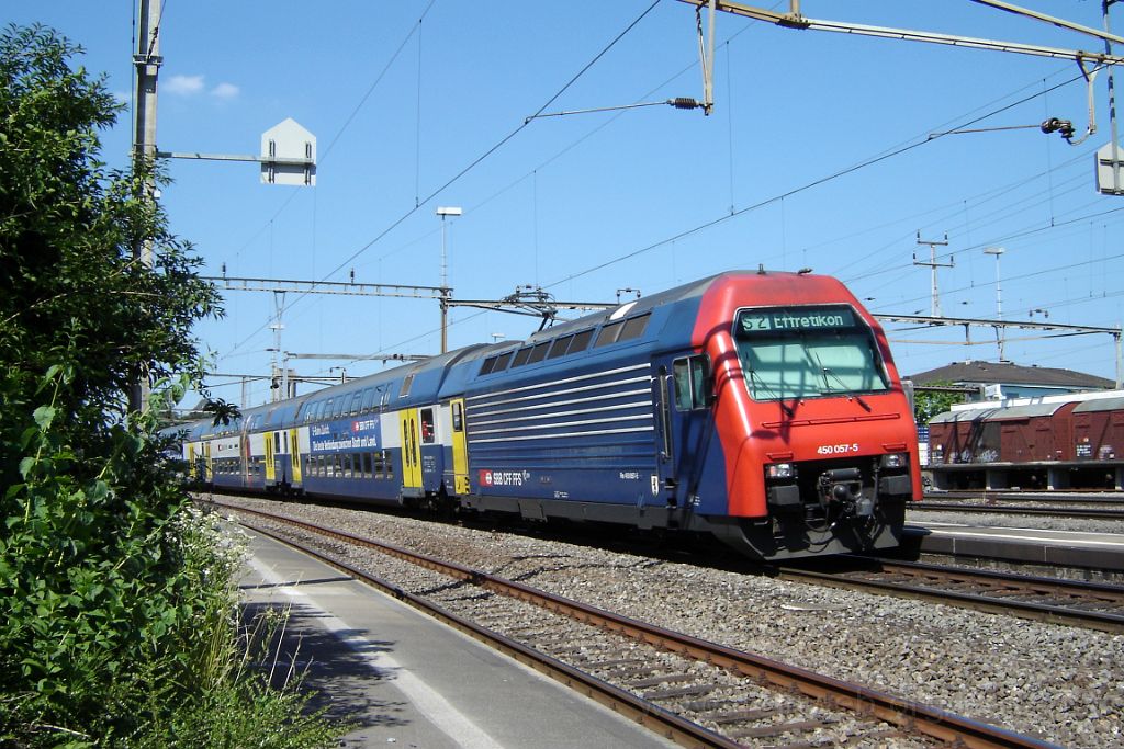 1203-0014-100706.jpg - SBB-CFF Re 450.057-5 "Dielsdorf" / Effretikon 10.7.2006