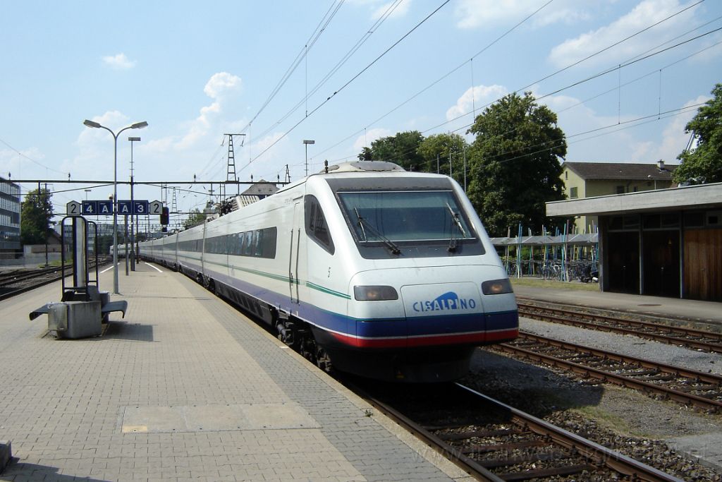 1207-0004-210706.jpg - Cisalpino ETR 470.005 / Wallisellen 21.7.2006