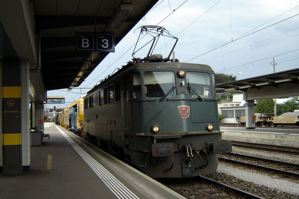 1208-0026-310706.jpg - SBB-CFF Ae 6/6 11444 "Aarau" / Effretikon 31.7.2006