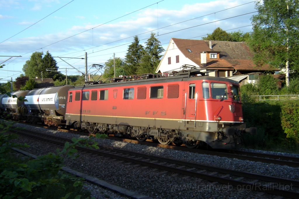 1209-0032-180806.jpg - SBB-CFF Ae 6/6 11463 "Göschenen" / Effretikon 18.8.2006