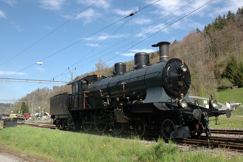 2369-0018-280412.jpg - SBB-CFF A 3/5 705 / Bauma 28.4.2012