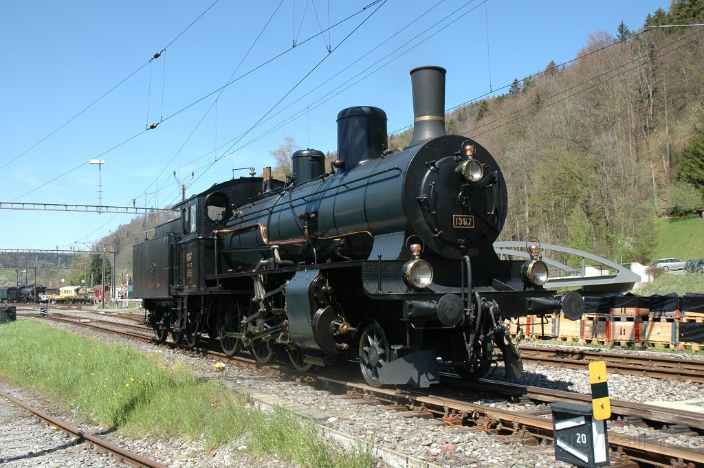 2372-0030-280412.jpg - SBB-CFF B 3/4 1367 / Bauma 28.4.2012