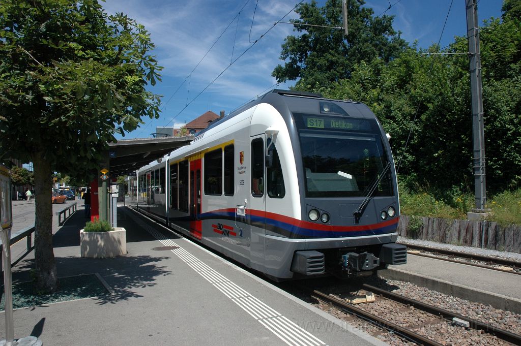 3616-0016-280615.jpg - BDWM ABe 4/8 5009 "Rudolfstetten - Friedlisberg" / Wohlen 28.6.2015