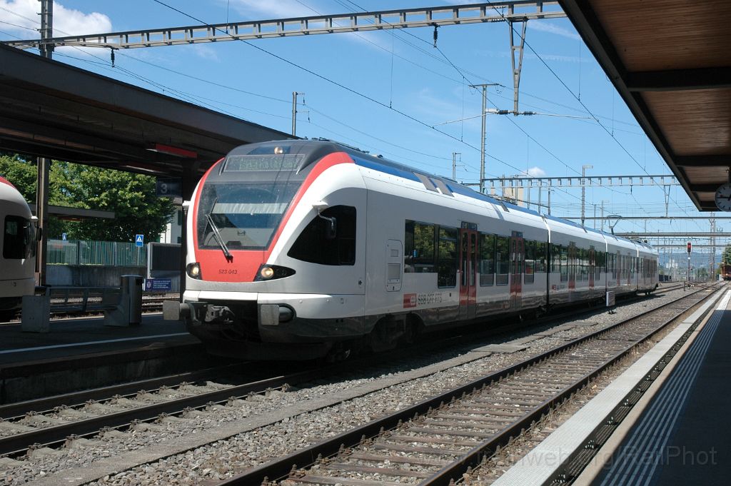 3616-0022-280615.jpg - SBB-CFF RABe 523.043 / Wohlen 28.6.2015