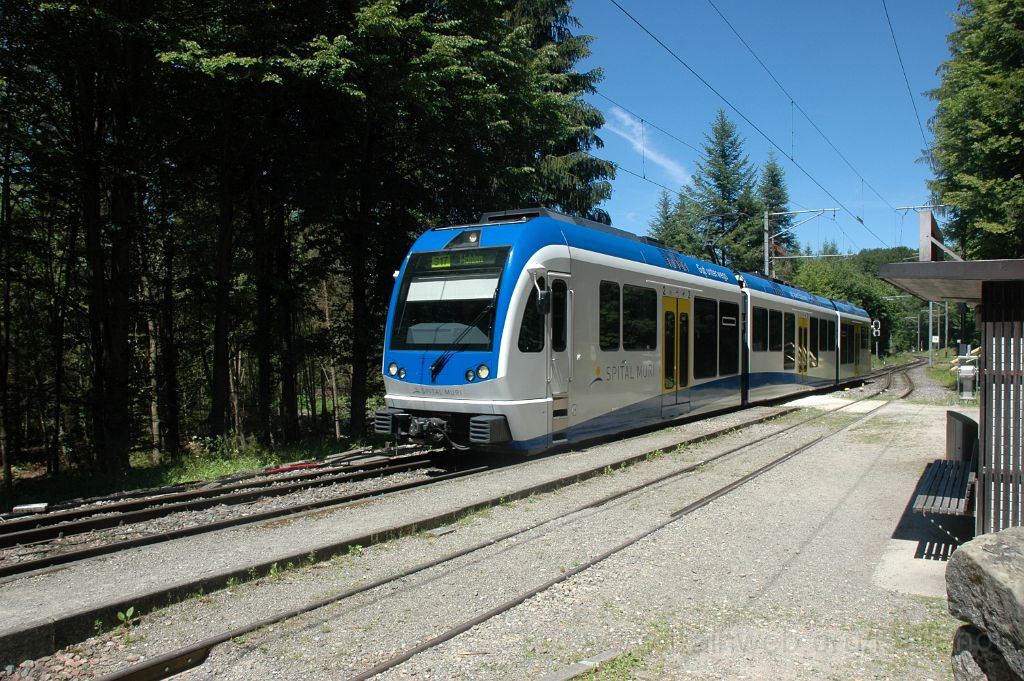 3618-0006-280615.jpg - BDWM ABe 4/8 5011 "Spital Muri" / Erdmannlistein 28.6.2015