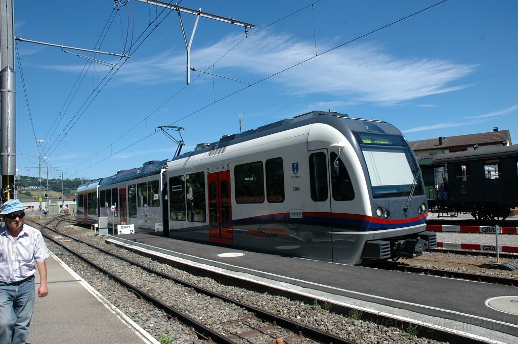 3619-0009-280615.jpg - BDWM ABe 4/8 5004 "Dietikon" / Bremgarten-West 28.6.2015