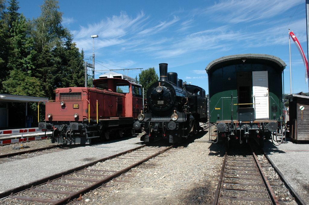 3619-0036-280615.jpg - DSF Em 3/3 18822 + SBB-CFF Eb 3/5 5810 / Bremgarten-West 28.6.2015