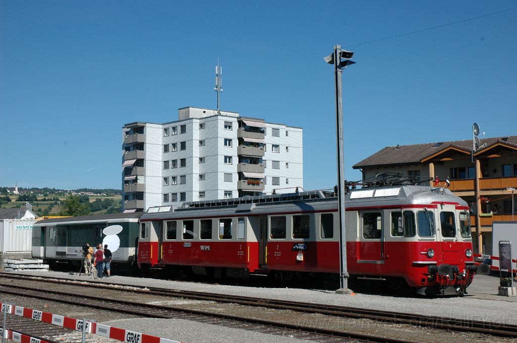 3621-0004-280615.jpg - WM BDe 4/4 2 + DSF D.649 / Bremgarten-West 28.6.2015