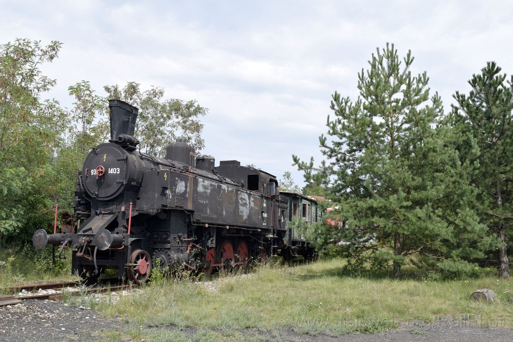 5097-0033-210718.jpg - ÖBB 93.1403 / Strasshof (Heizhaus) 21.7.2018