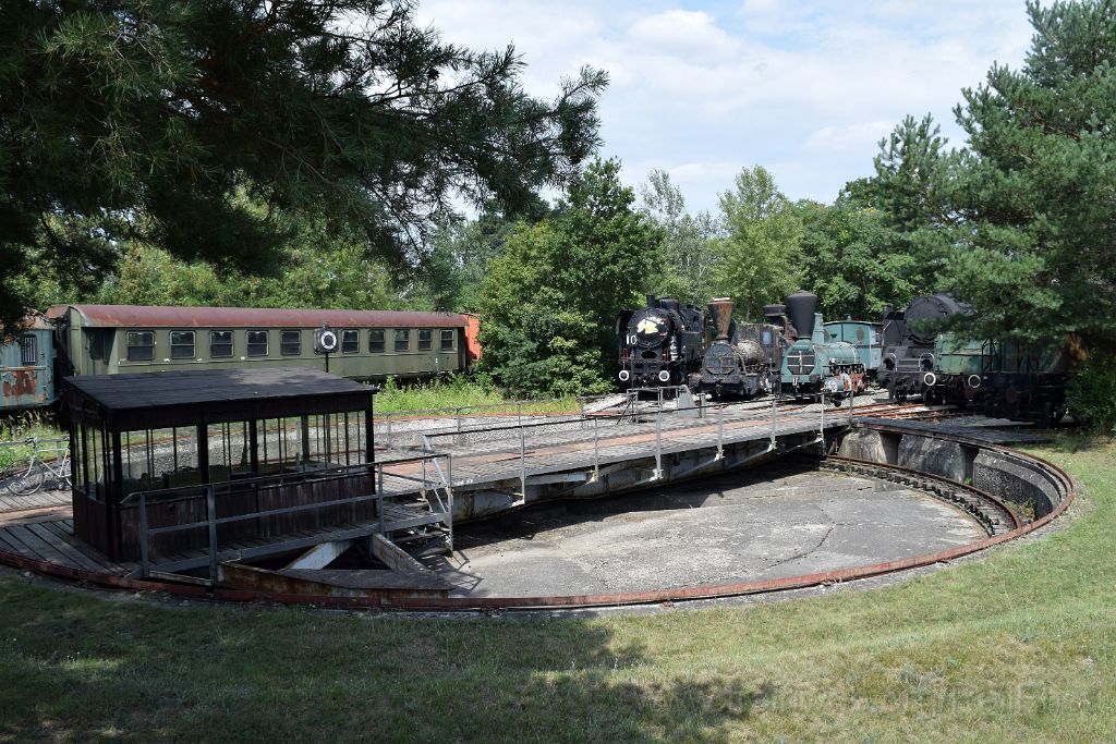 5097-0049-210718.jpg - ÖBB 78.606 + SB 29.852 + KEB 47.17 "Fusch" + BBÖ 12.10 + ÖBB 986.107 / Strasshof (Heizhaus) 21.7.2018