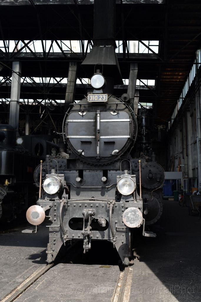 5098-0042-210718.jpg - kkStB 310.23 / Strasshof (Heizhaus) 21.7.2018