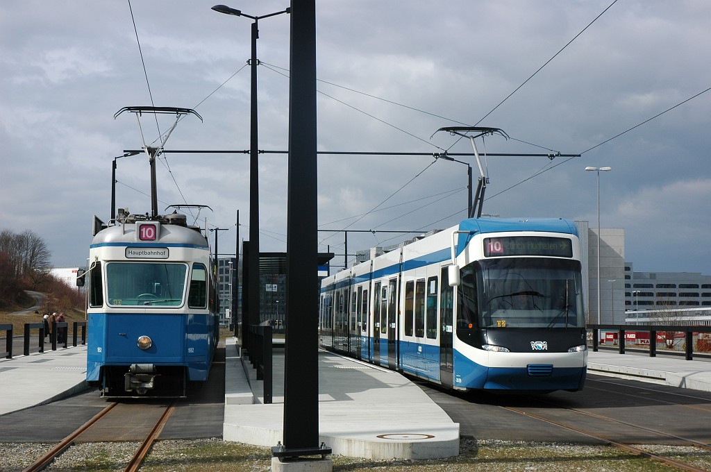 1629-0031-150309.jpg - VBZ Be 4/6 1662 + 1725 + Be 5/6 3059 / Fracht 15.3.2009