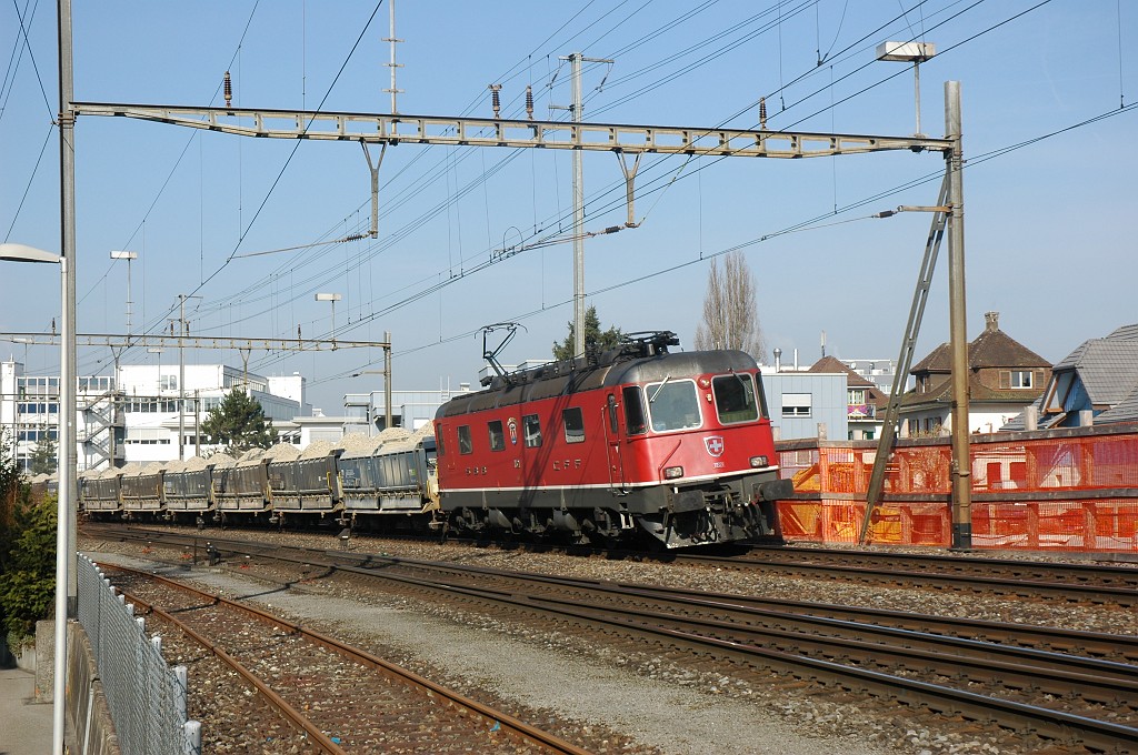 1632-0045-170309.jpg - SBB-CFF Re 6/6 11621 «Taverne-Torricella» / Wallisellen (Bahnweg) 17.3.2009
