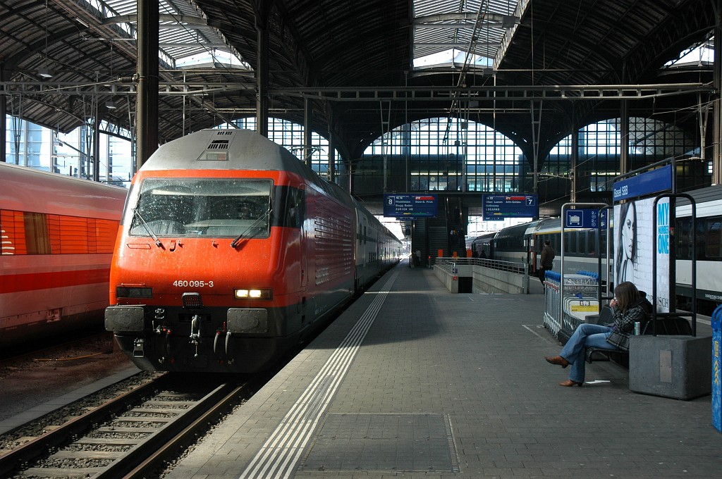 1645-0002-100409.jpg - SBB-CFF Re 460.095-3 «Bachtel» / Basel SBB 10.4.2009
