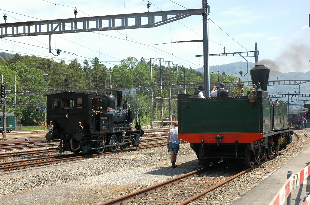 1670-0008-240509.jpg - Perlen E 3/3 6 + SCB Ec 2/5 28 «Genf» / Arth-Goldau 24.5.2009
