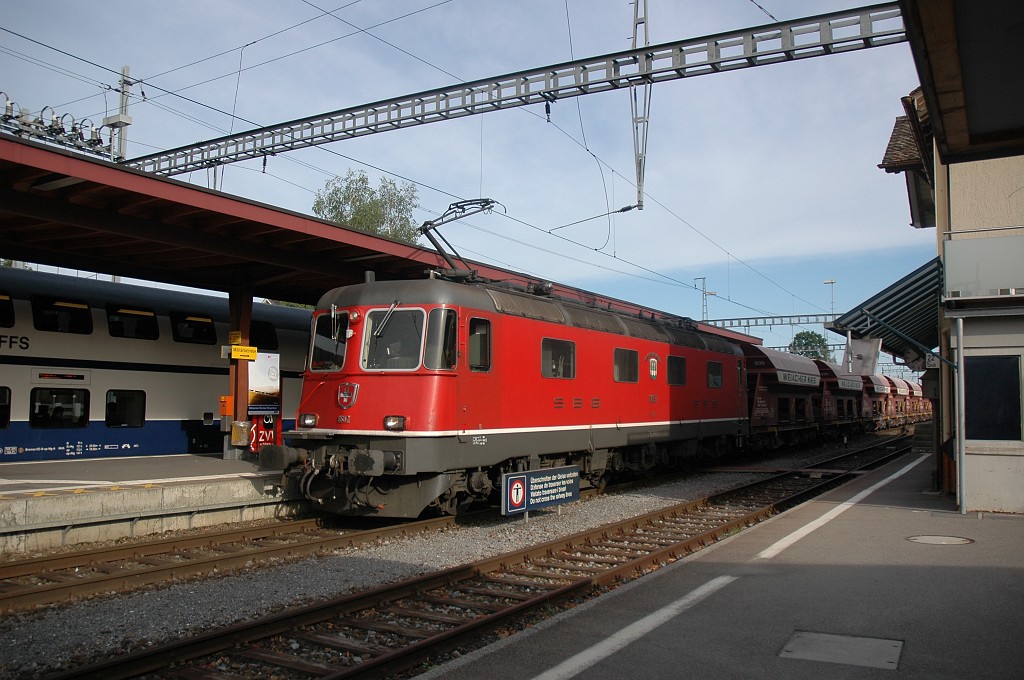1685-0004-170609.jpg - SBB-CFF Re 6/6 11637 «Sonceboz - Sombeval» / Hinwil 17.6.2009