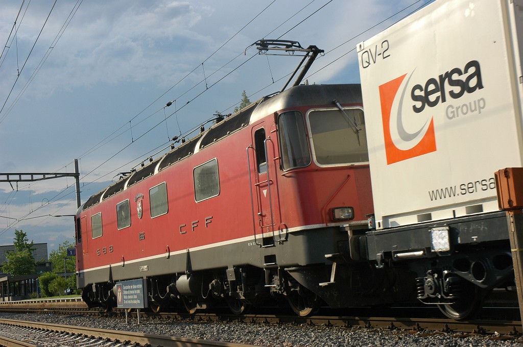 1686-0034-180609.jpg - SBB-CFF Re 6/6 11666 «Stein am Rhein» / Schwerzenbach ZH 18.6.2009