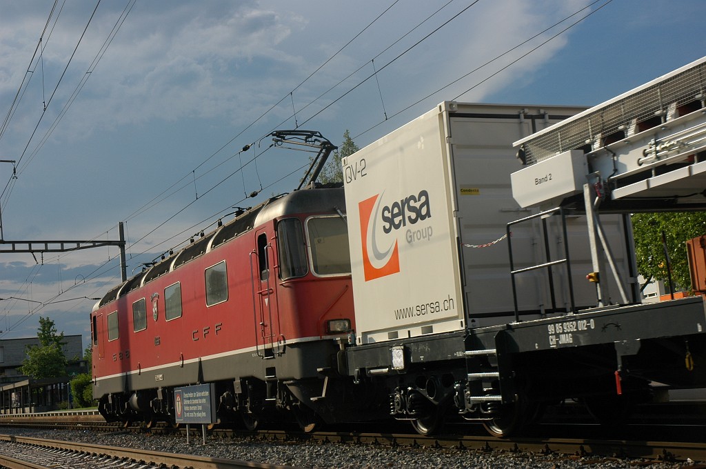 1686-0035-180609.jpg - SBB-CFF Re 6/6 11666 «Stein am Rhein» / Schwerzenbach ZH 18.6.2009