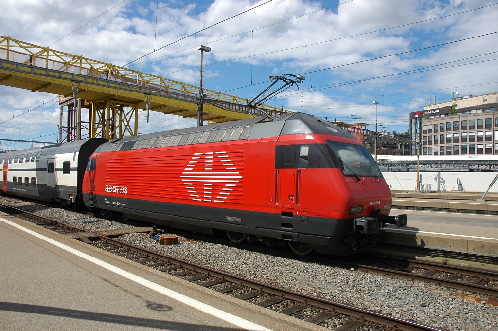 1704-0009-250709.jpg - SBB-CFF Re 460.029-2 «Eulach» / Zürich HB 25.7.2009