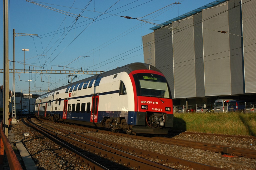 1712-0019-060809.jpg - SBB-CFF RABe 514.042-1 / RBe 514.442-3 / Kloten 6.8.2009
