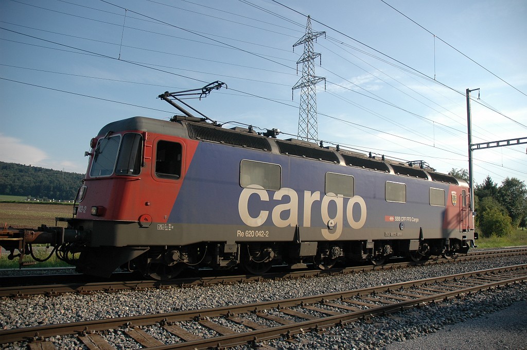 1714-0040-070809.jpg - SBB-CFF Re 620.042-2 «Monthey» / Otelfingen 7.8.2009