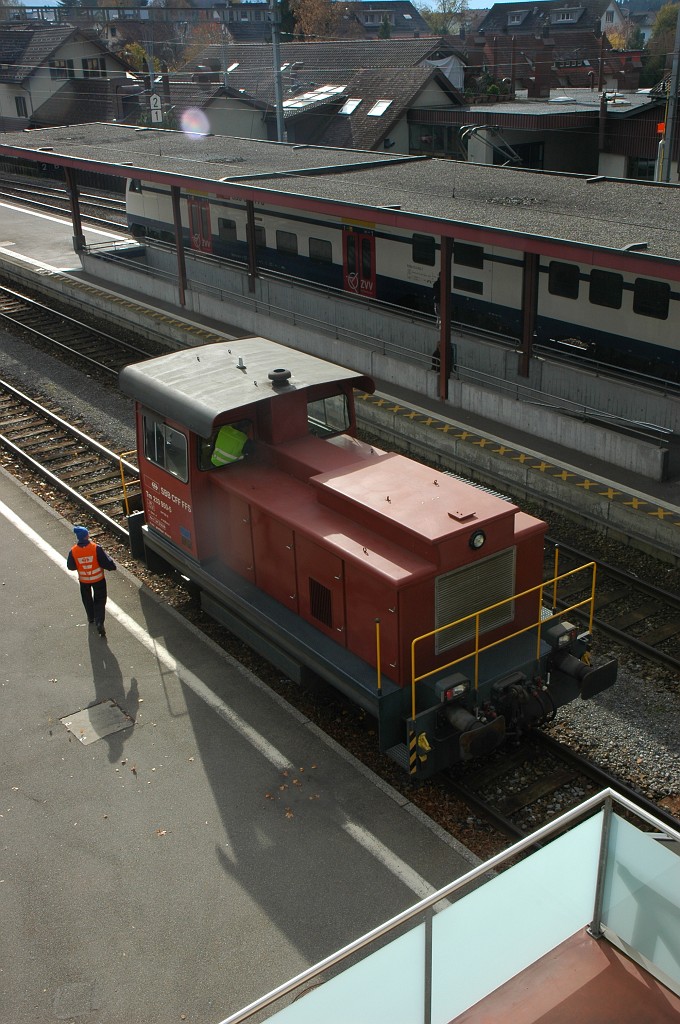 1797-0012-071109.jpg - VHM/SBB-CFF Tm 233.950-5 / Hinwil 7.11.2009