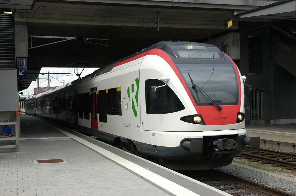 1885-0041-080610.jpg - SBB-CFF RABe 521.023-2 «Ajoie» / Basel SBB 8.6.2010