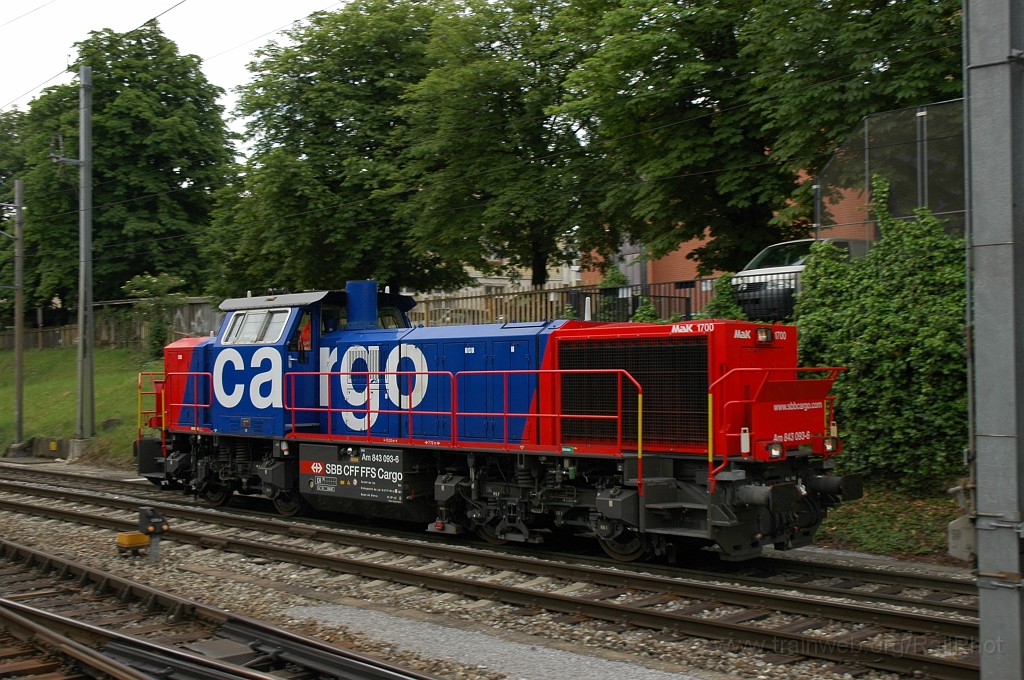 1888-0021-080610.jpg - SBB-CFF Am 843.093-6 / Basel SBB 8.6.2010