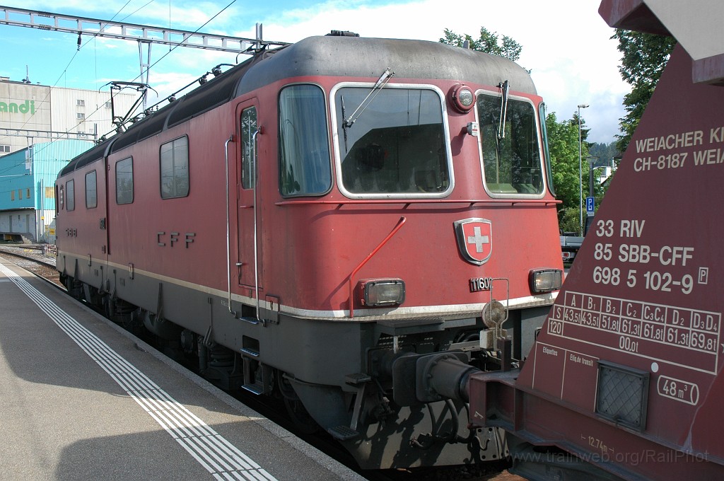 1894-0046-170610.jpg - SBB-CFF Re 6/6 11601 «Morges» / Hinwil 17.6.2010