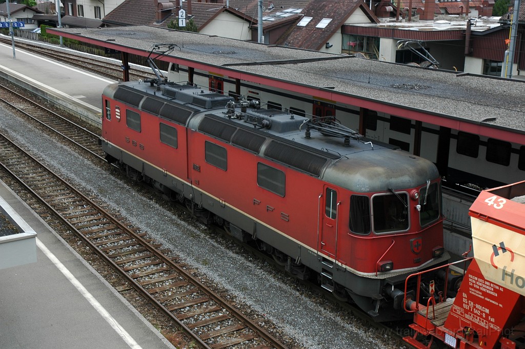 1896-0045-210610.jpg - SBB-CFF Re 6/6 11601 «Morges» / Hinwil 21.6.2010