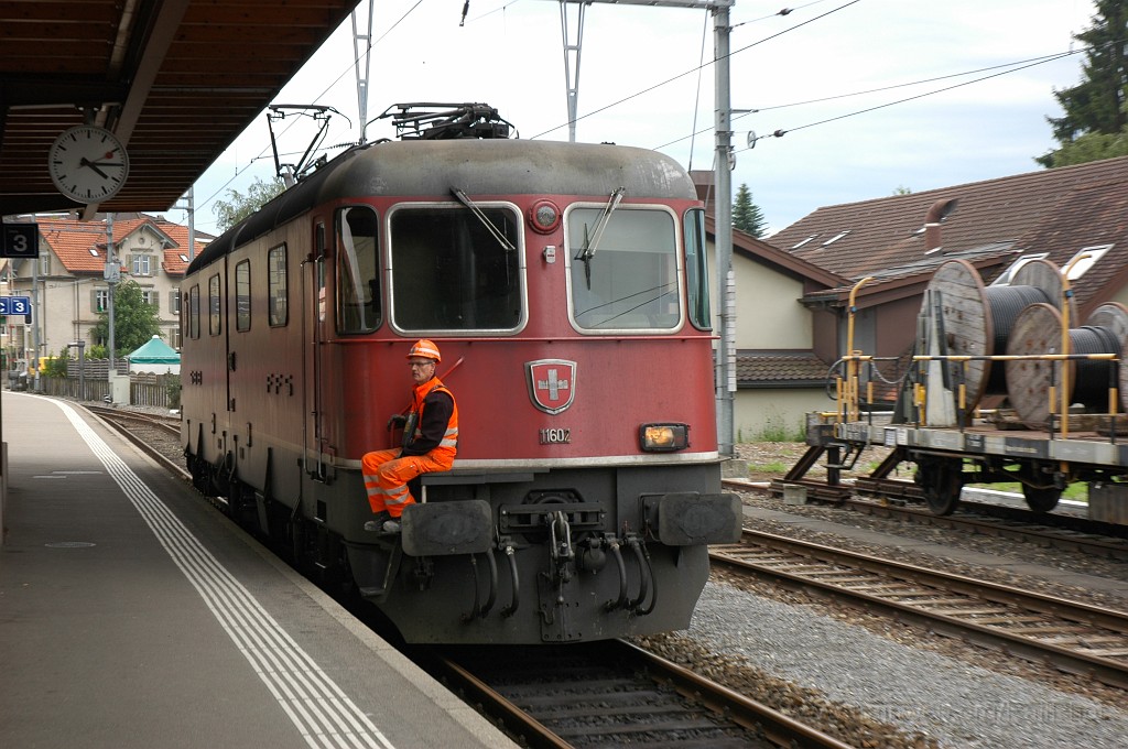 1897-0019-210610.jpg - SBB-CFF Re 6/6 11601 «Morges» / Hinwil 21.6.2010