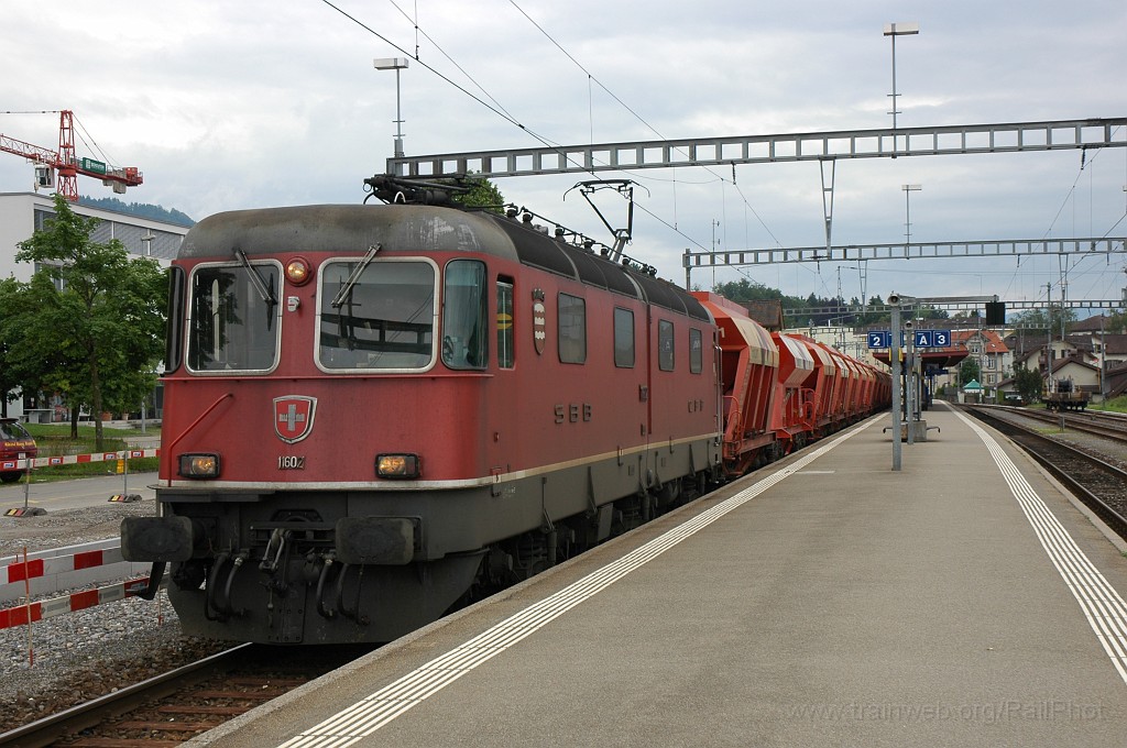 1897-0049-210610.jpg - SBB-CFF Re 6/6 11601 «Morges» / Hinwil 21.6.2010
