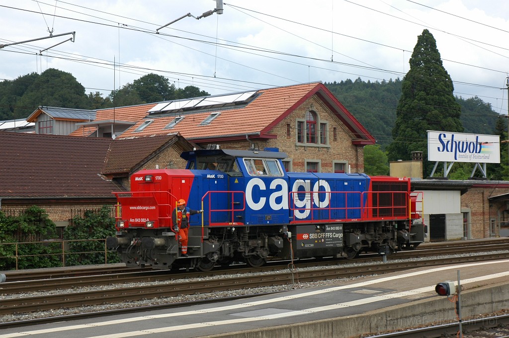 1907-0034-220610.jpg - SBB-CFF Am 843.082-9 / Burgdorf 22.6.2010