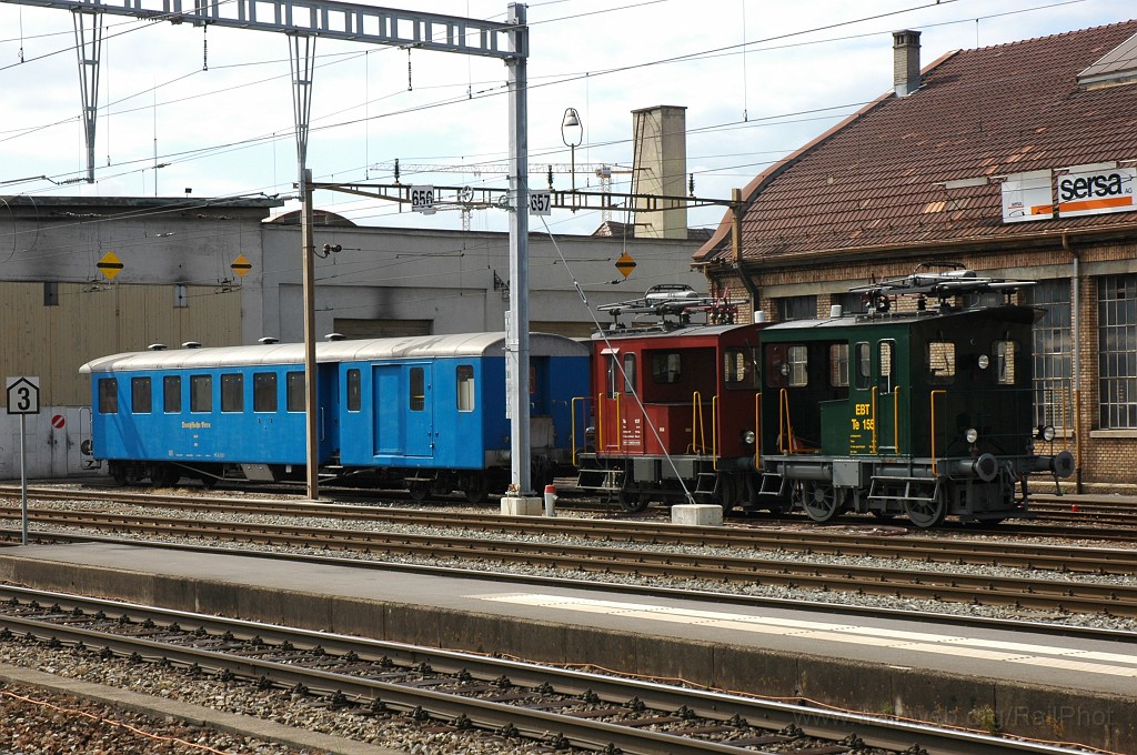 1910-0047-220610.jpg - DBB Te 155 + Te 157 + BRi 4652 / Burgdorf 22.6.2010