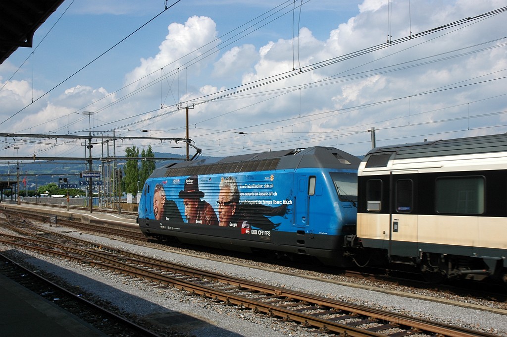 1921-0040-060710.jpg - SBB-CFF Re 460.076-3 «Leventina / Sergio Benoit et Beat» / Wädenswil 6.7.2010