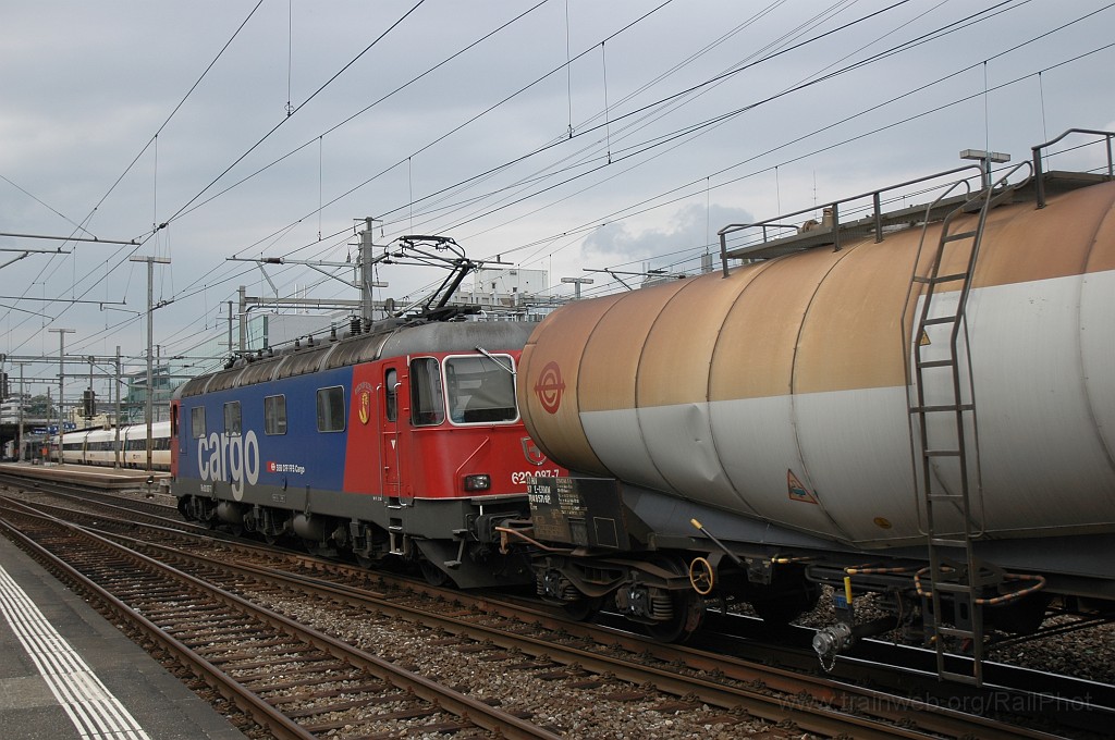 1938-0027-220710.jpg - SBB-CFF Re 620.087-7 «Bischofszell» / Aarau 22.7.2010