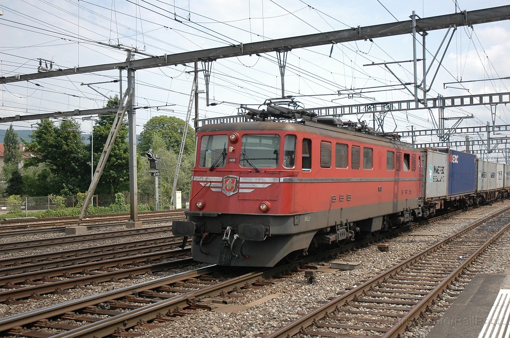 1942-0017-220710.jpg - SBB-CFF Ae 6/6 11419 «Appenzell I.Rh» / Aarau 22.7.2010