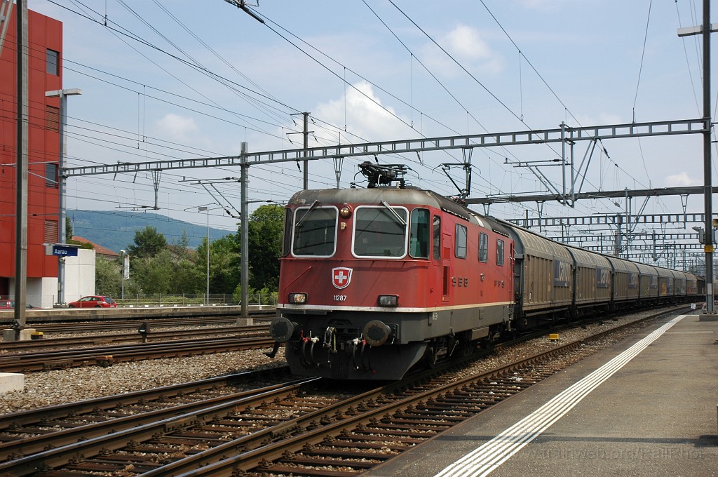 1945-0013-220710.jpg - SBB-CFF Re 4/4'' 11287 / Aarau 22.7.2010