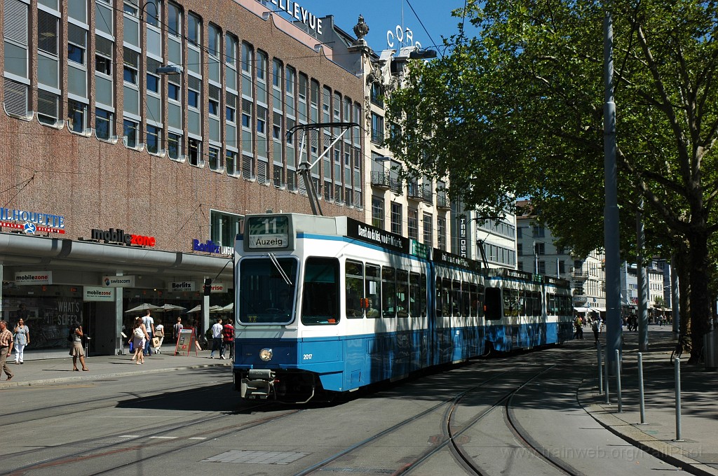 1959-0043-310710.jpg - VBZ Be 4/6' 2017 + 2019 / Bellevue 31.7.2010