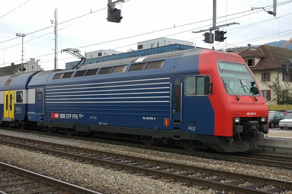 1965-0009-180810.jpg - SBB-CFF Re 450.076-5 «Unterstammheim» / Pfäffikon SZ 18.8.2010
