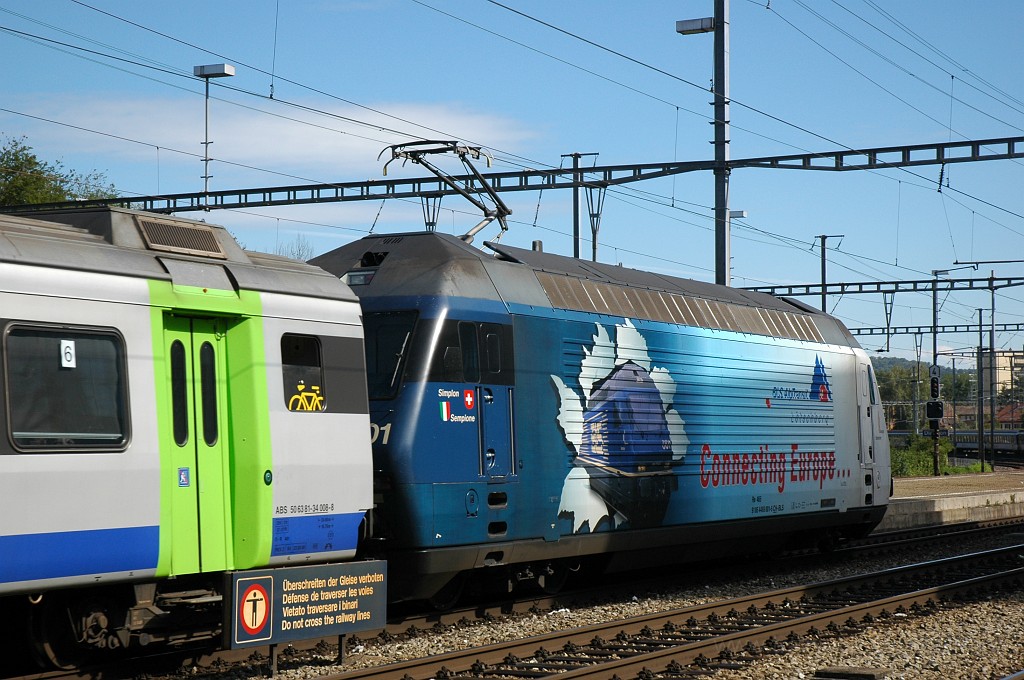 1973-0011-250810.jpg - BLS Re 465.001-6 «Simplon / BLS Alptransit» / Dietikon 25.8.2010