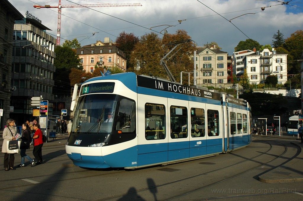 1991-0027-051010.jpg - VBZ Be 5/6 3011 / Central 5.10.2010