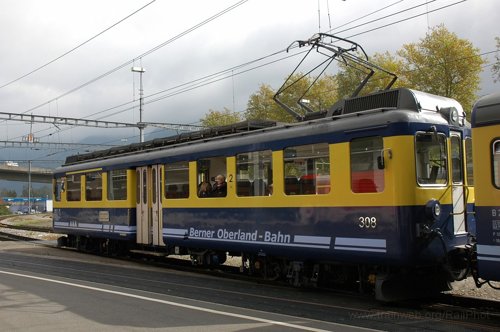 1994-0004-101010.jpg - BOB ABeh 4/4 308 «Gsteigwiler» / Interlaken-Ost 10.10.2010