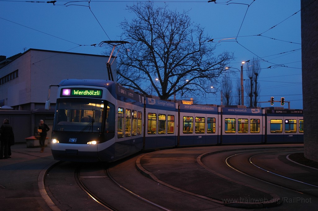 2052-0006-231210.jpg - VBZ Be 5/6 3036 / Zürich-Tiefenbrunnen 23.12.2010